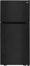 LTCS20020B LG 20.2 cu ft Top Freezer Refrigerator - 30 W Black