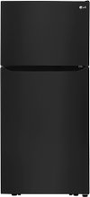 LTCS20020B LG 20.2 cu ft Top Freezer Refrigerator - Black