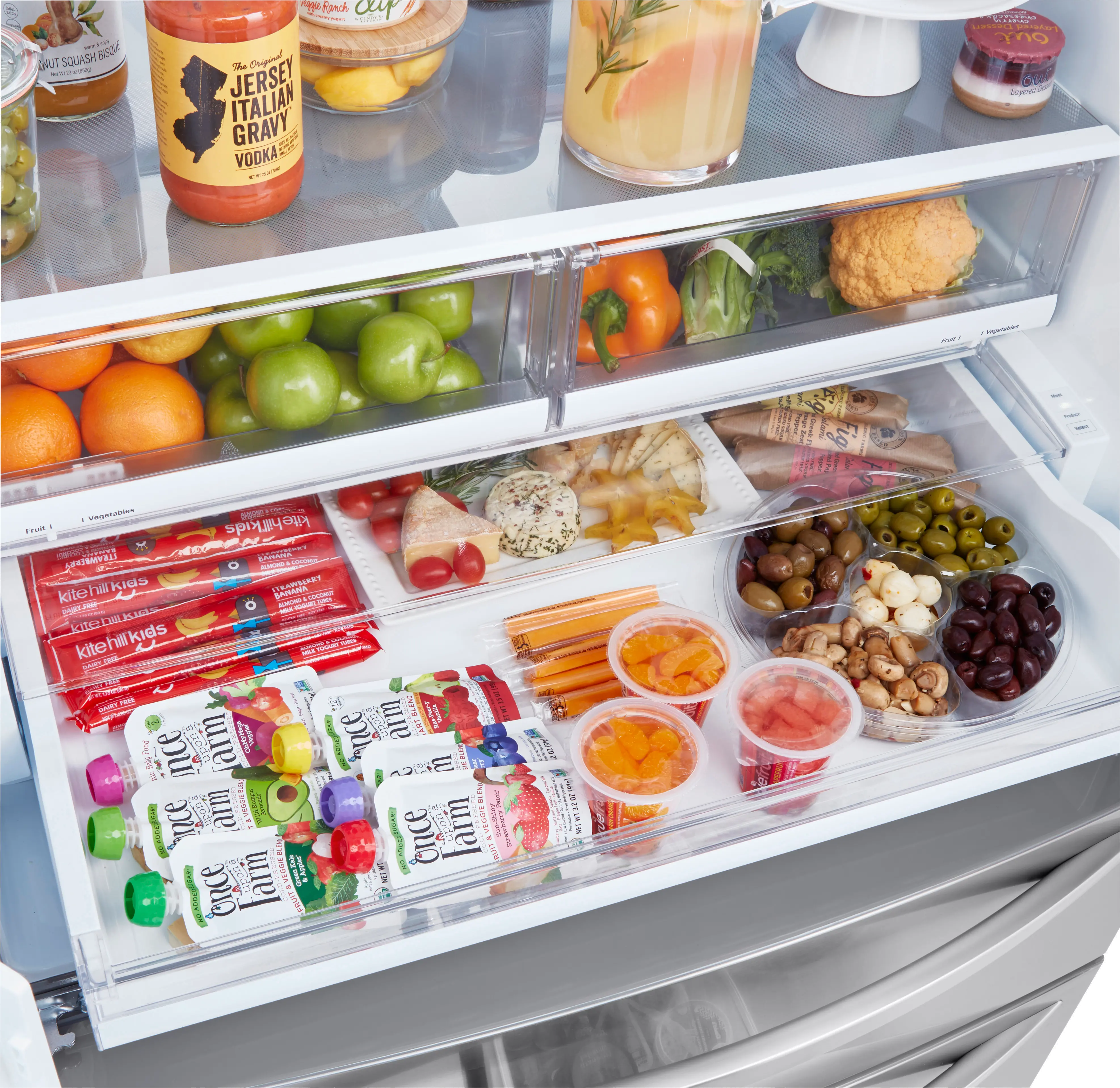 LRMVS2806S LG 28 cu ft 4 Door Refrigerator - Stainless Steel-14
