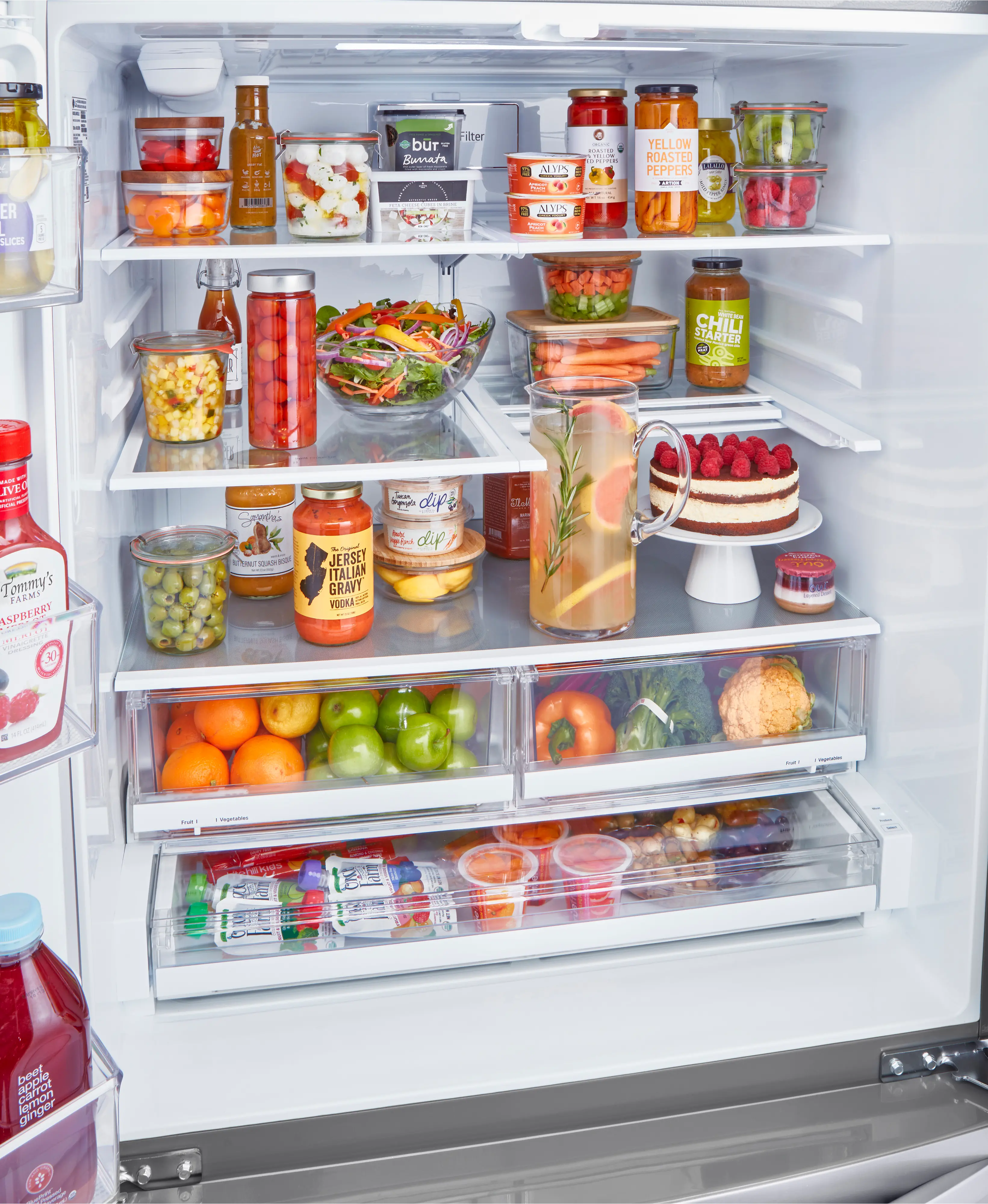 LRMVS2806S LG 28 cu ft 4 Door Refrigerator - Stainless Steel-17