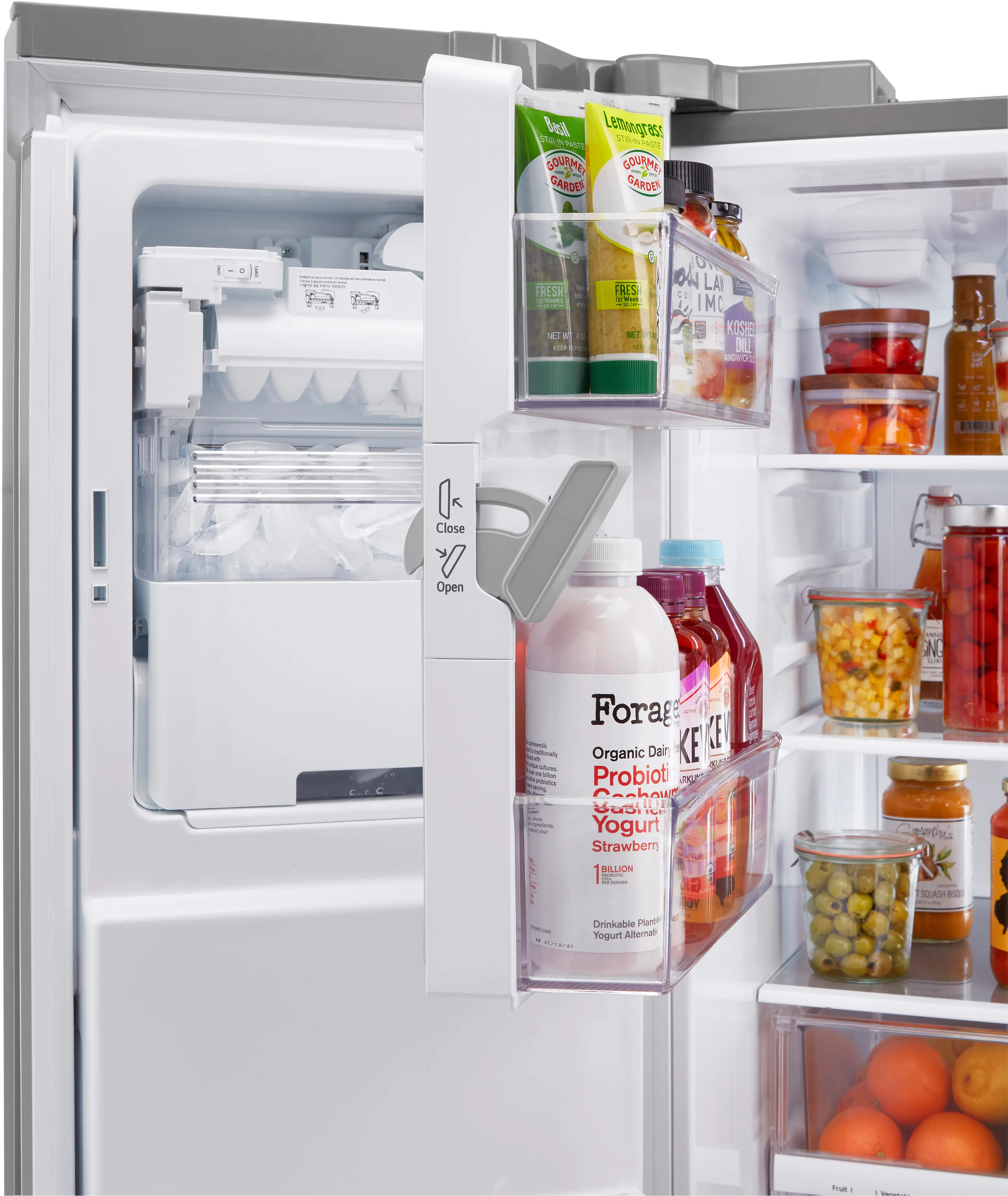 LRMVS2806S LG 28 cu ft 4 Door Refrigerator - Stainless Steel-19