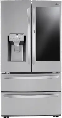 LRMVS2806S LG 28 cu ft 4 Door Refrigerator - Stainless Steel