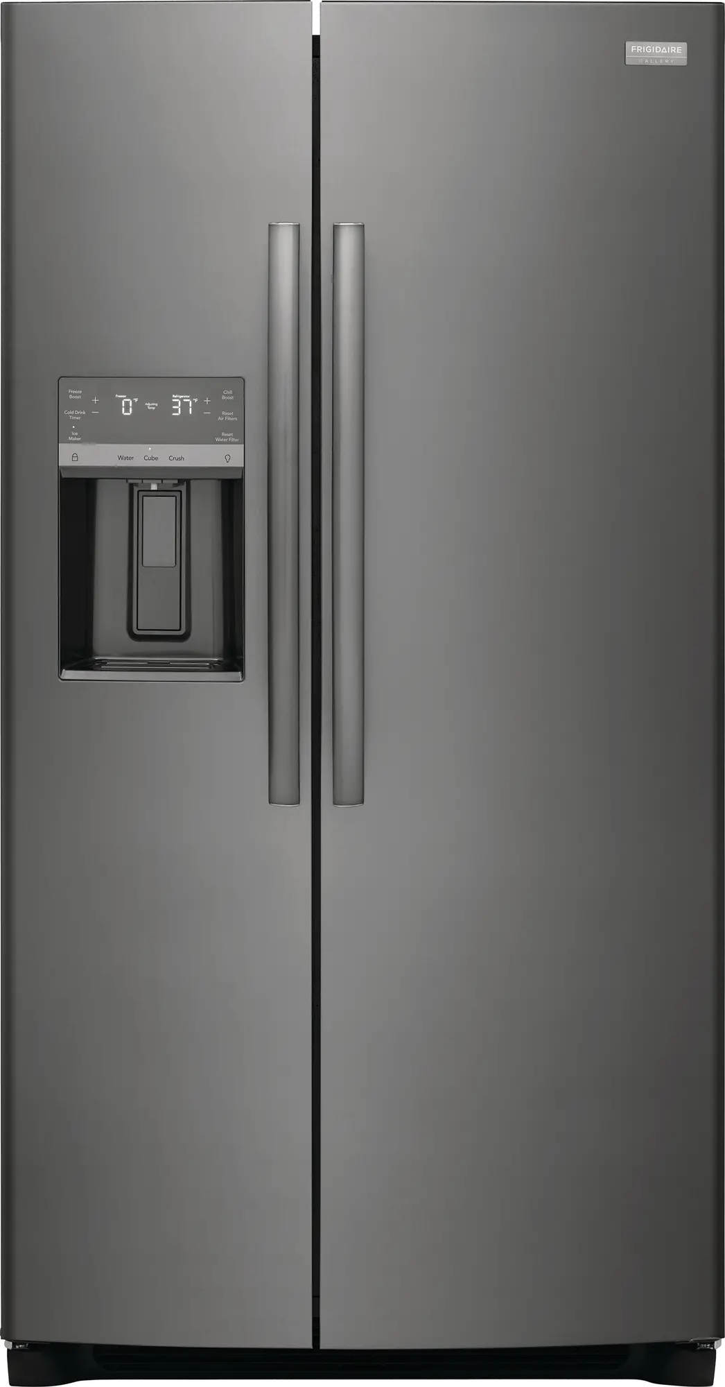 GRSS2652AD Frigidaire Gallery 25.6 cu ft Side by Side Refrigerator - Black Stainless Steel-1
