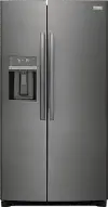 GRSS2652AD Frigidaire Gallery 25.6 cu ft Side by Side Refrigerator - Black Stainless Steel