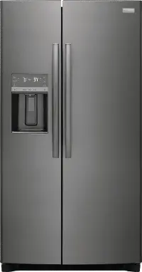 GRSS2652AD Frigidaire Gallery 25.6 cu ft Side by Side Refrigerator - Black Stainless Steel