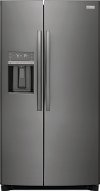 GRSS2652AD Frigidaire Gallery Side by Side Refrigerator - 25.6 cu. ft., 36 Inch Black Stainless Steel