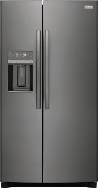 GRSS2652AD Frigidaire Gallery Side by Side Refrigerator - 25.6 cu. ft., 36 Inch Black Stainless Steel-1