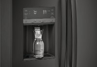 GRSS2652AD Frigidaire Gallery Side by Side Refrigerator - 25.6 cu. ft., 36 Inch Black Stainless Steel-3