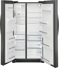 GRSS2652AD Frigidaire Gallery Side by Side Refrigerator - 25.6 cu. ft., 36 Inch Black Stainless Steel-4