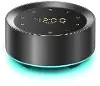 Letsfit Sound Machine with Alarm Clock- Black
