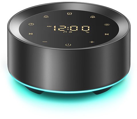 Letsfit White Noise Sleep Sound Machine with Alarm Clock-1