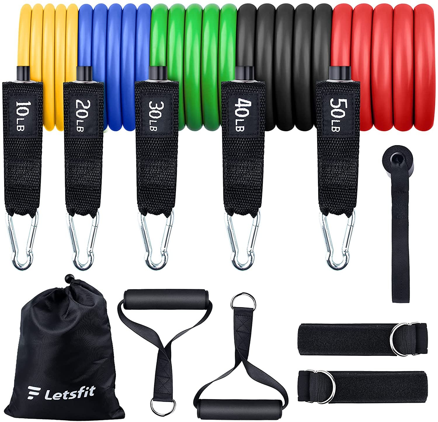 Letsfit Resistance Bands Set-1