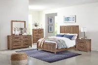 Hollow Hills Reclaimed Pine 4 Piece Queen Bedroom Set