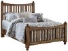 Classic Maple Brown Queen Bed - Maple Road
