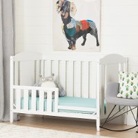 13613 Pure White Toddler Rail - Reevo