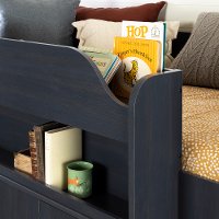 12395 Contemporary Blue Twin Loft Bed - Asten-3
