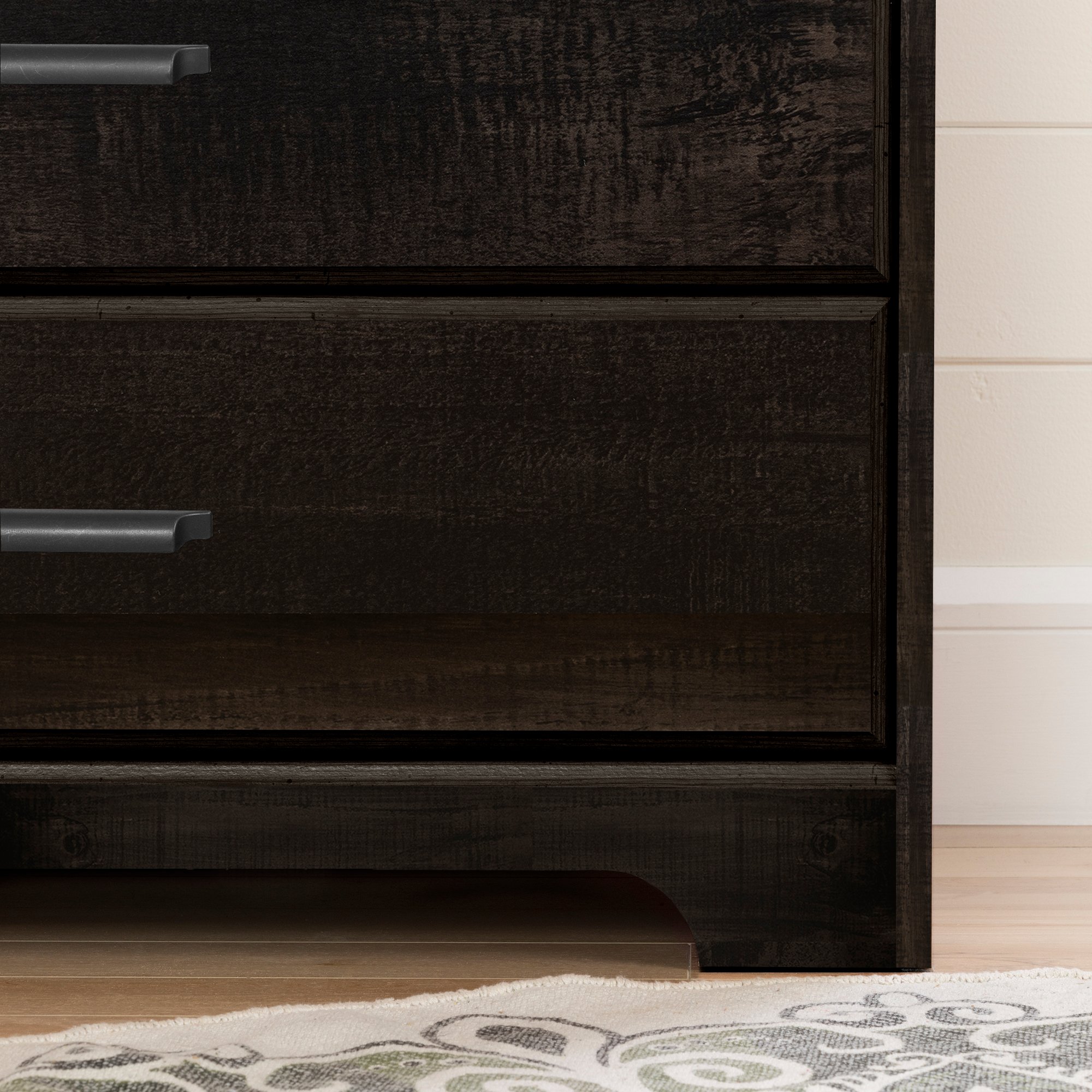 13113 Classic Rubbed Black Nightstand - Versa-2
