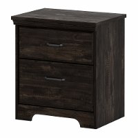 13113 Classic Rubbed Black Nightstand - Versa-4