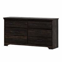 13112 Classic Rubbed Black Dresser - Versa-4