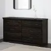 13112 Versa Classic Rubbed Black Dresser - South Shore
