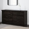 13112 Versa Classic Rubbed Black Dresser