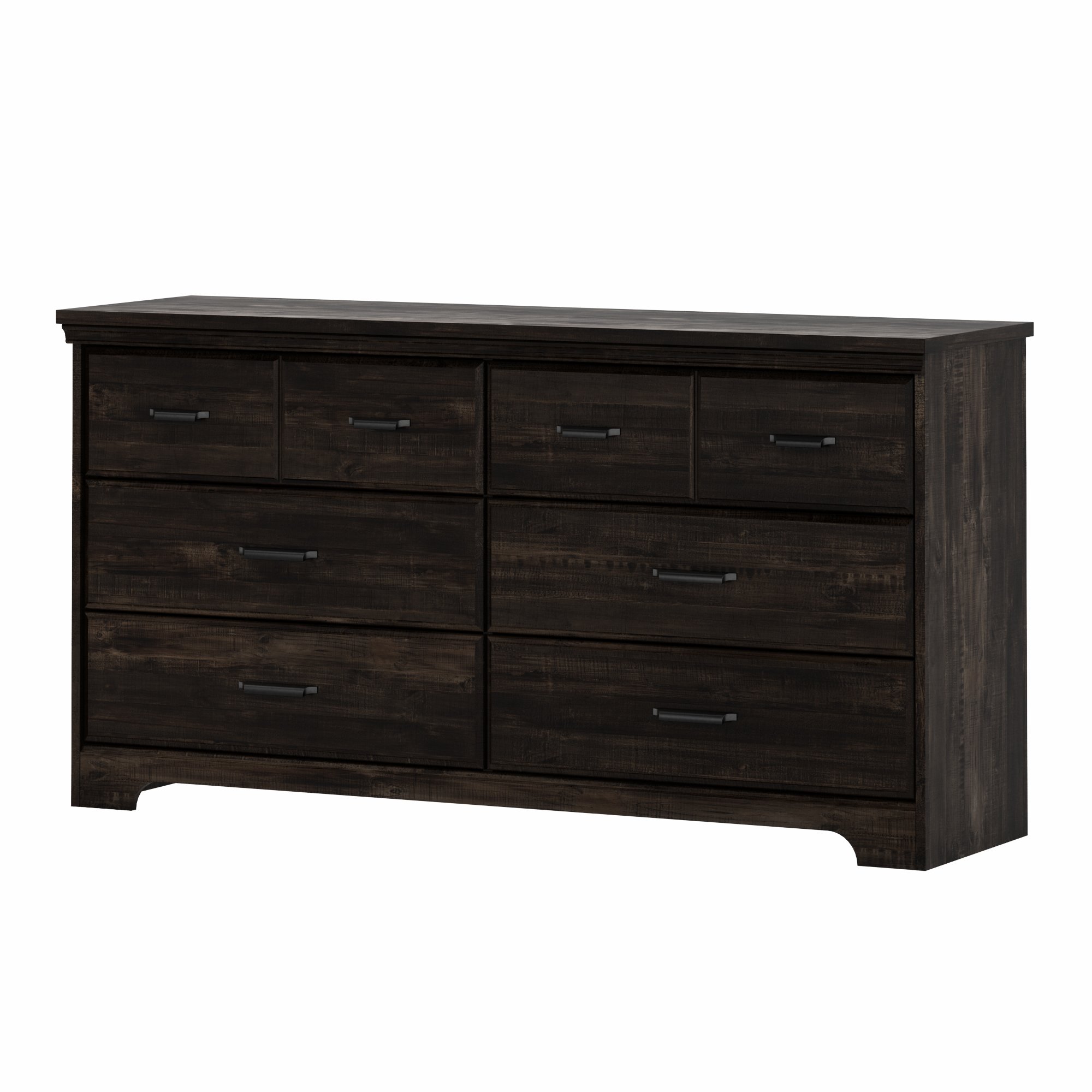 13112 Versa Classic Rubbed Black Dresser-4