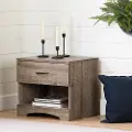 13116 Step One Weathered Oak 1-Drawer Nightstand - South Shore