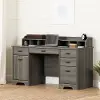 13103 Versa Gray Maple Computer Desk