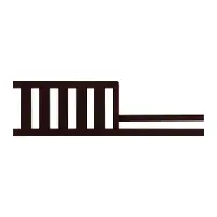 12531 Espresso Brown Toddler Rail for Crib - Angel