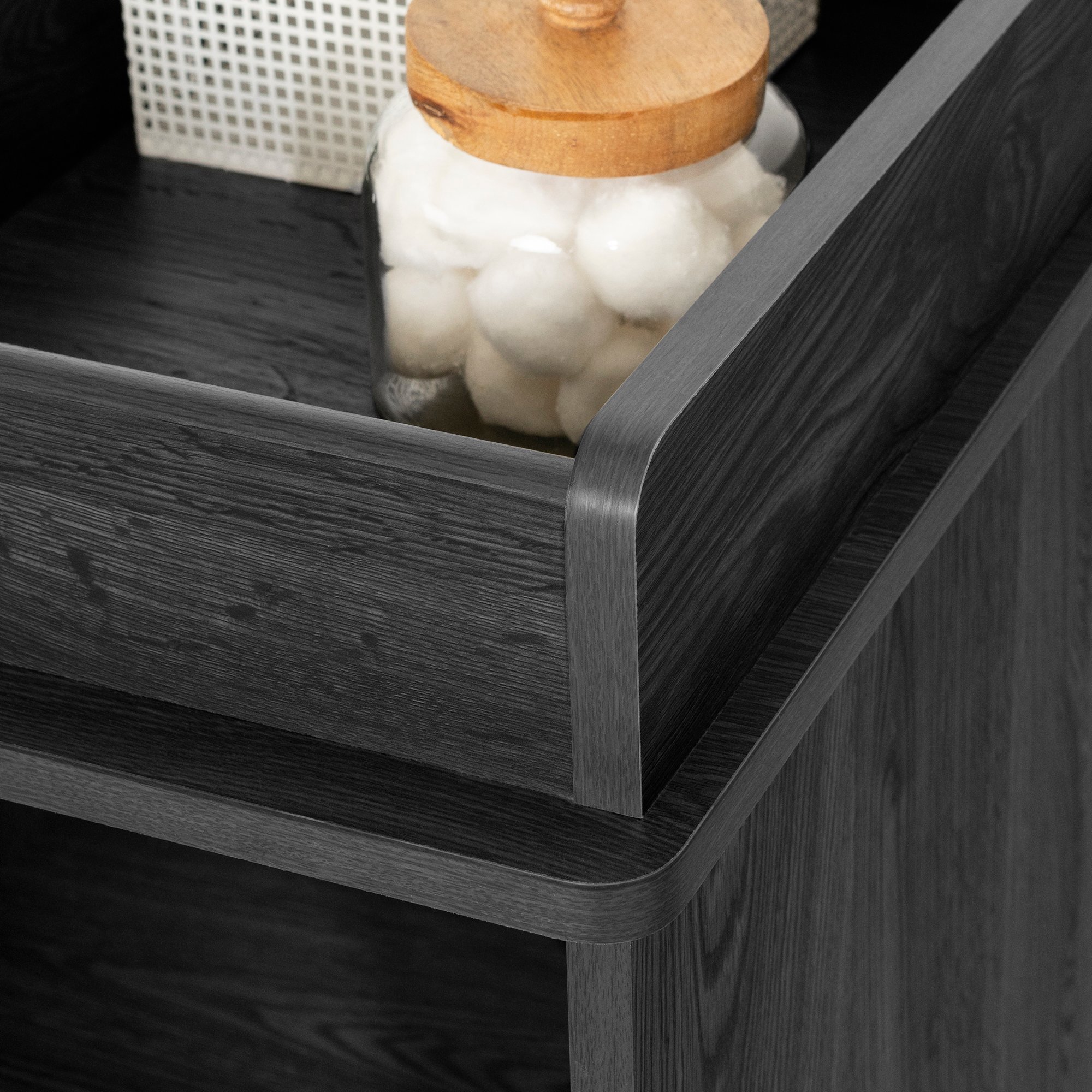 13286 Farmhouse Gray Oak Changing Table - Tassio-3