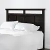 13114 Versa Rubbed Black Full/Queen Headboard - South Shore