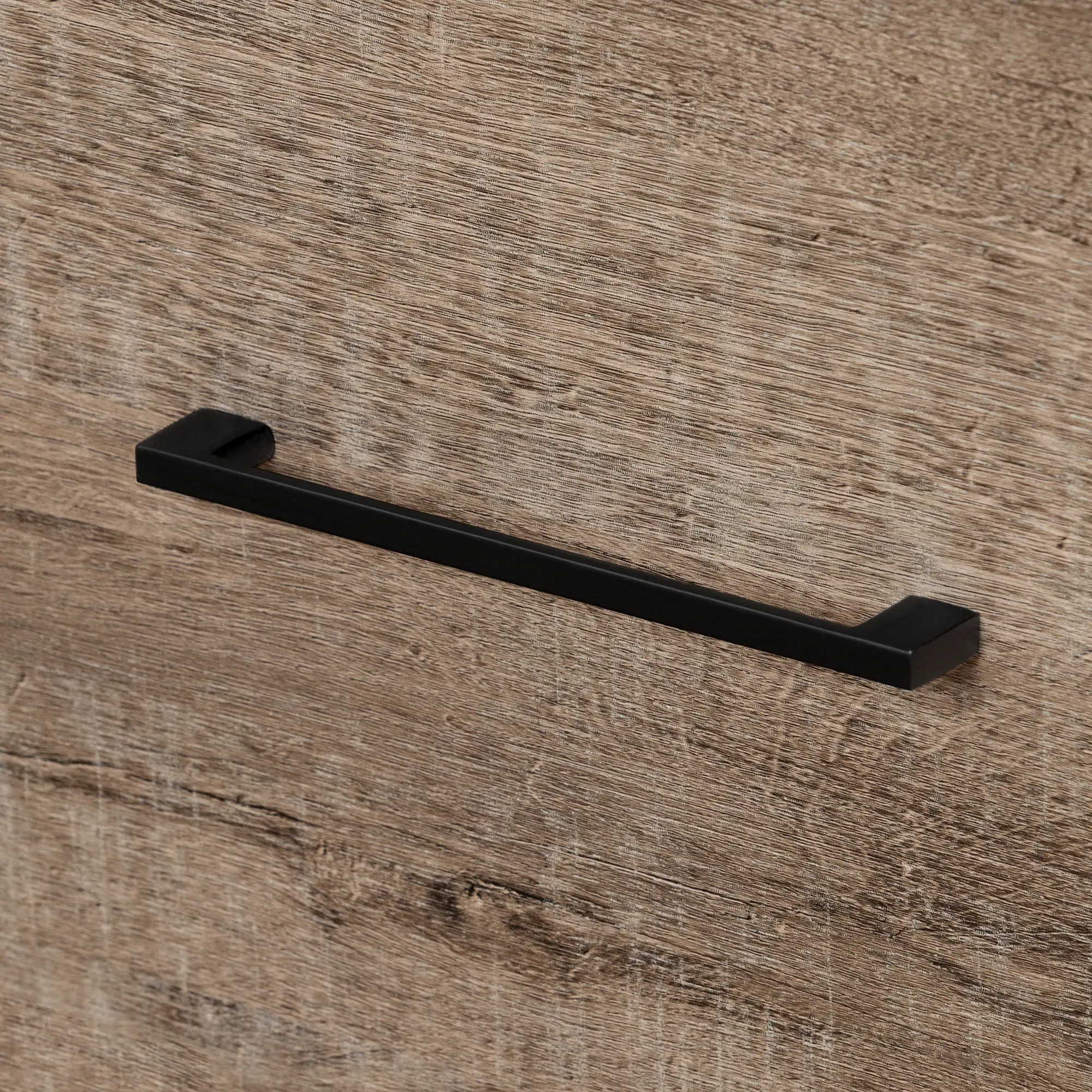 13202 Munich Weathered Oak Bookcase Headboard-6