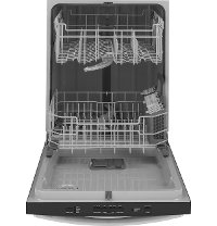 GDT535PSMSS GE Dishwasher with Sanitize Cycle - Stainless Steel, 24 Inch-3