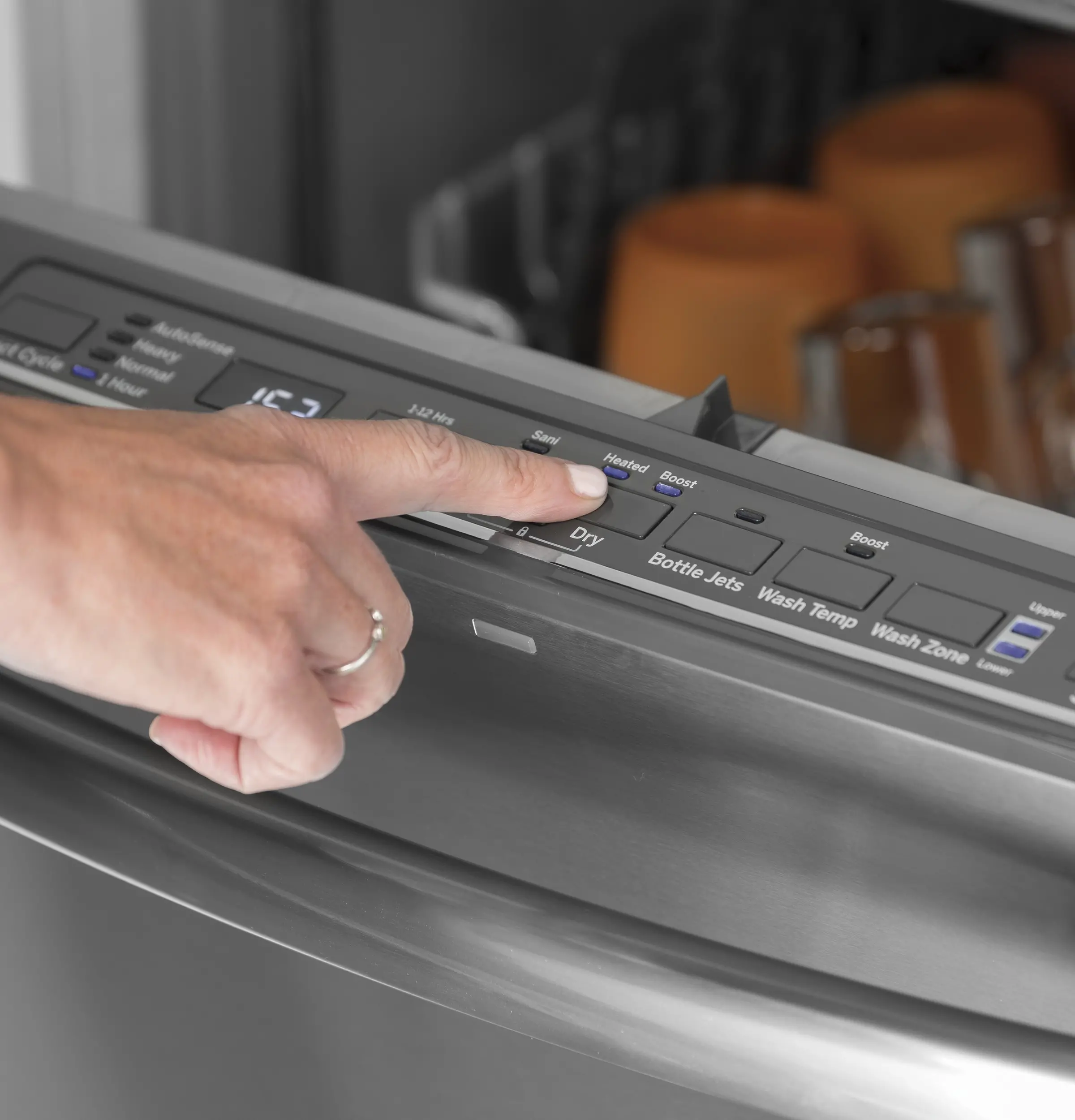GDT535PSMSS GE Top Control Dishwasher - Stainless Steel-8