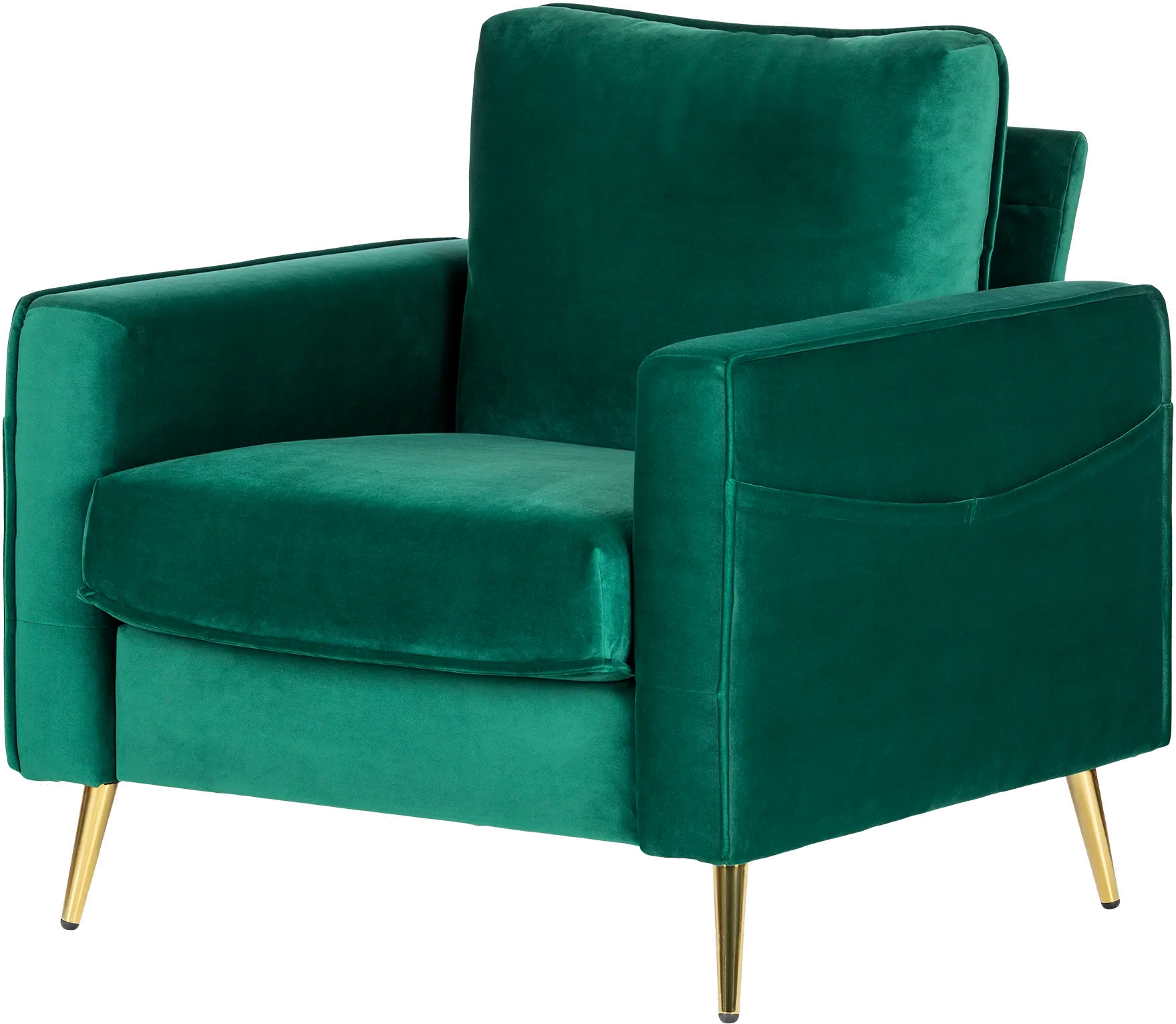 13058 Modern Green Chair - Live-It Cozy-3