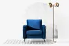 13056 Modern Dark Blue Chair - Live-It Cozy