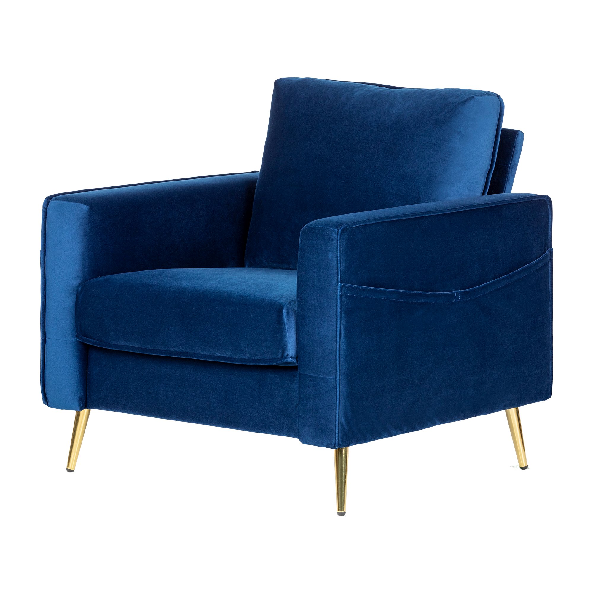 13056 Modern Dark Blue Chair - Live-It Cozy-3