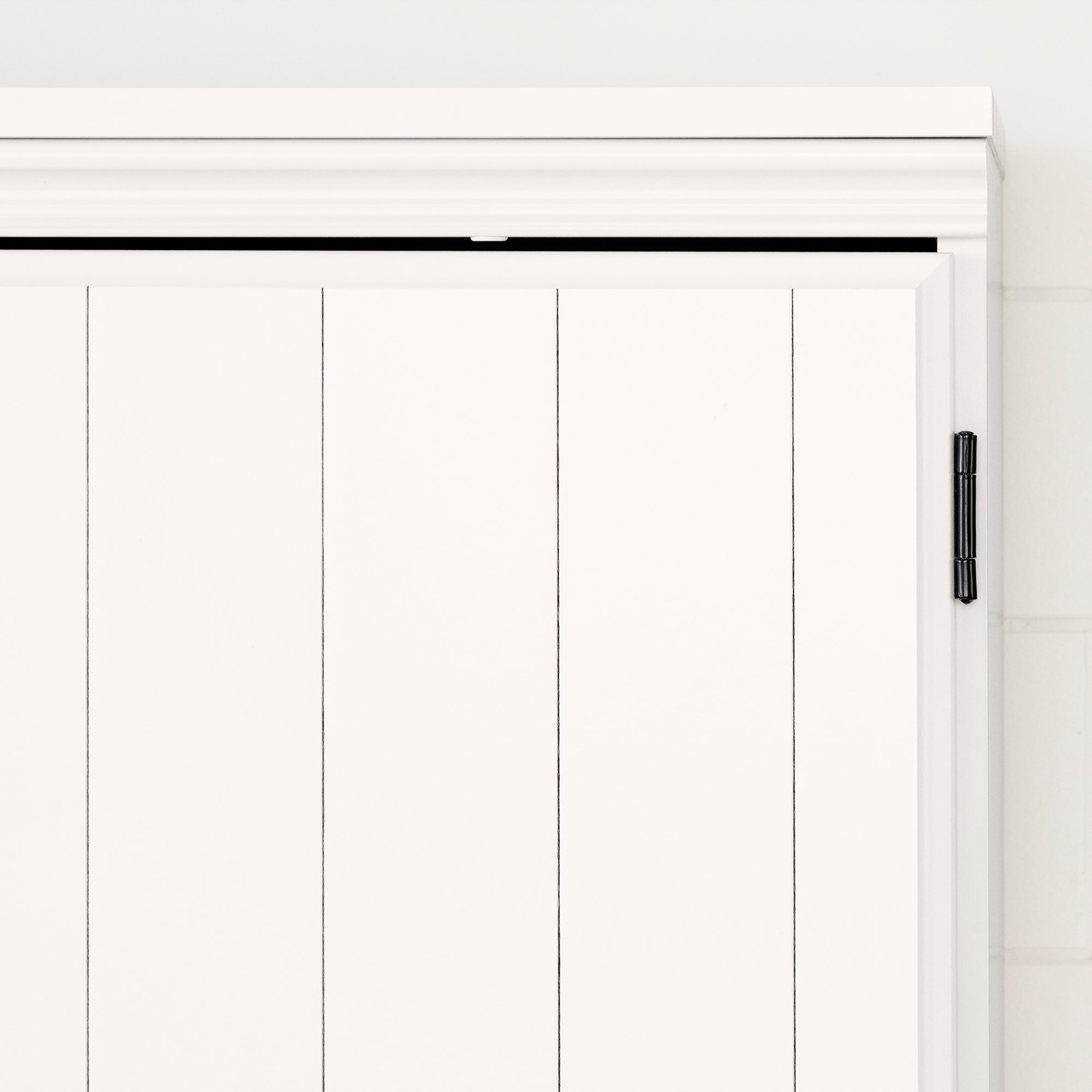13242 Farnel Pure White 4-Door Storage Cabinet-4