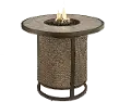 ARW04404P01/KIT Ellery Light Brown Round Counter Height Fire Pit