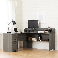 13105 Versa Gray Maple L-Shaped Desk-1