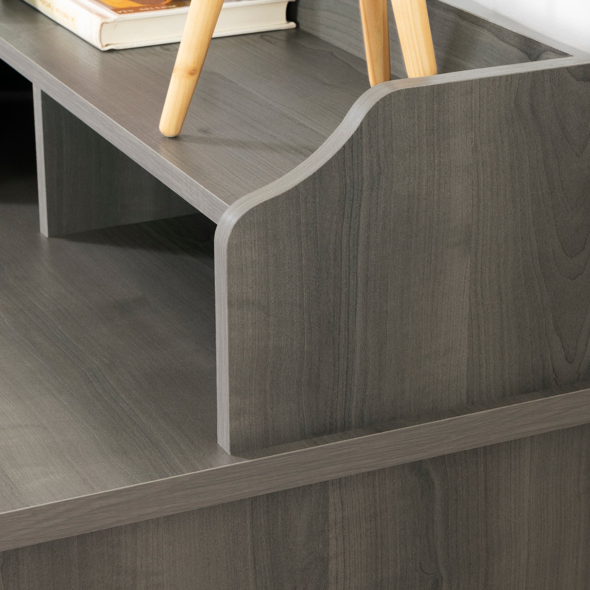 13105 Versa Gray Maple L-Shaped Desk-3