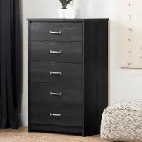 12983 Tassio Farmhouse Gray Oak Chest of Drawers