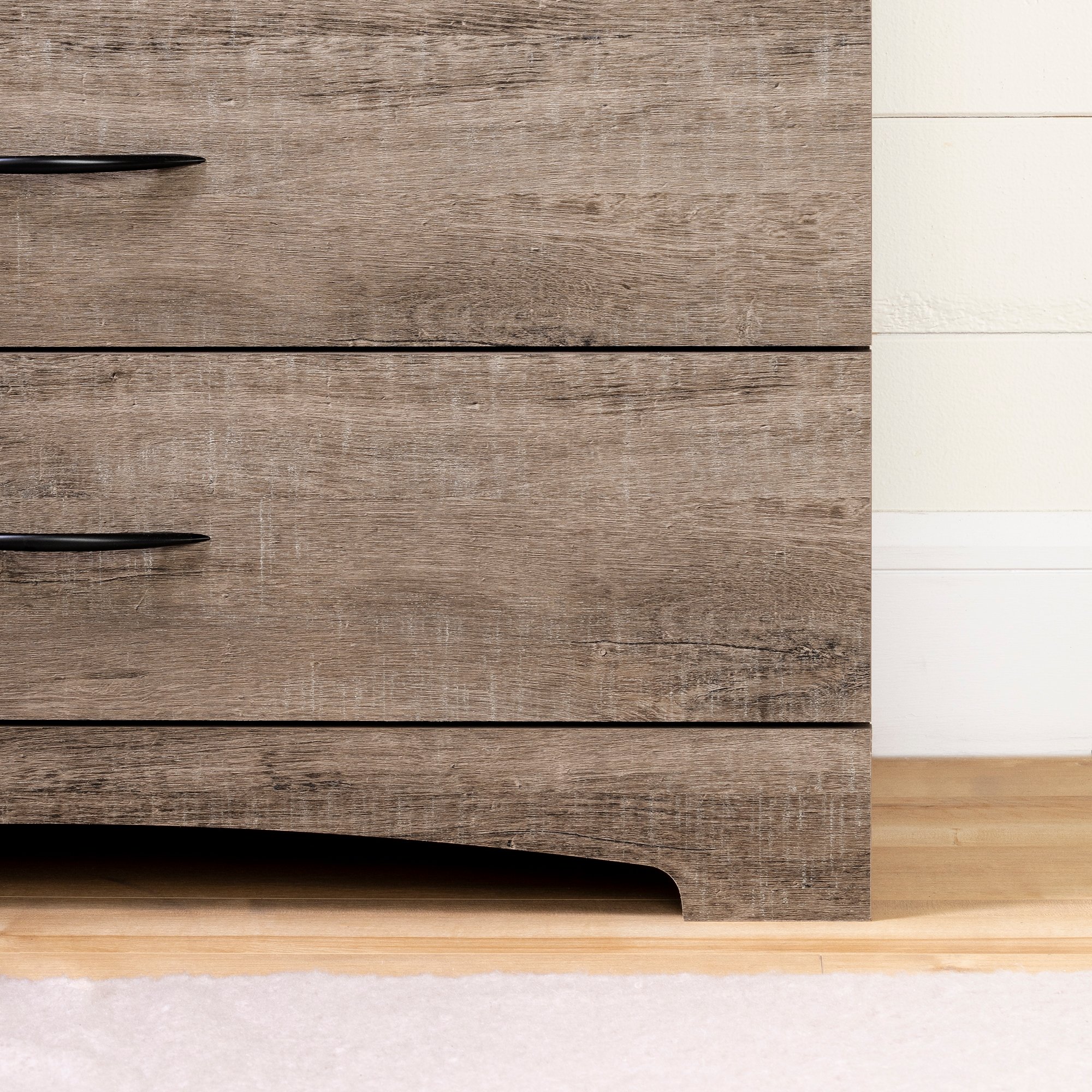 13115 Step One Weathered Oak 6-Drawer Dresser-2
