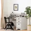 13379 Versa Winter Oak Computer Desk - South Shore