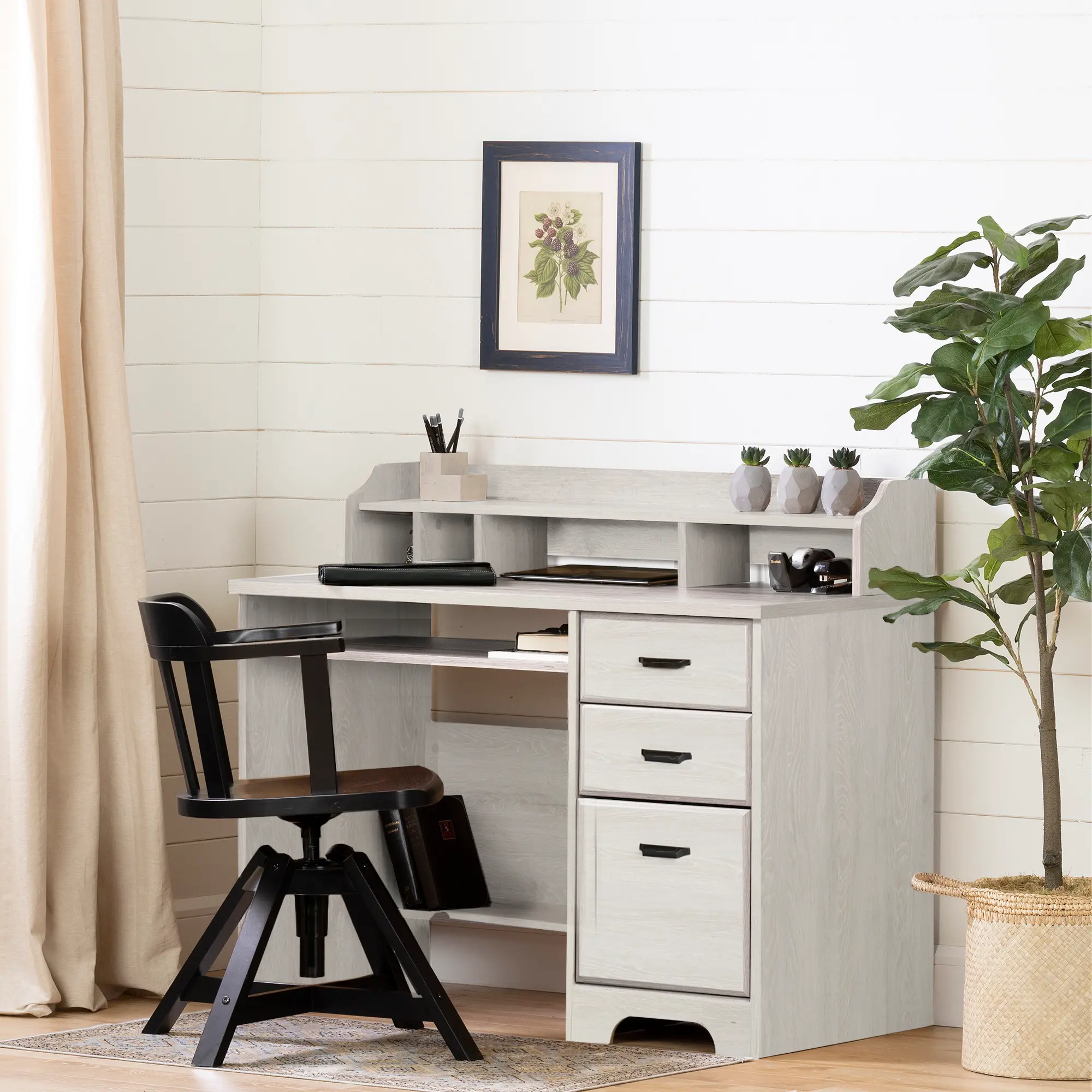 13379 Versa Winter Oak Computer Desk-1