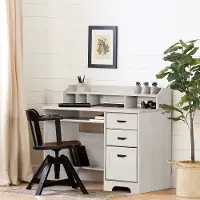 13379 Versa Winter Oak Computer Desk