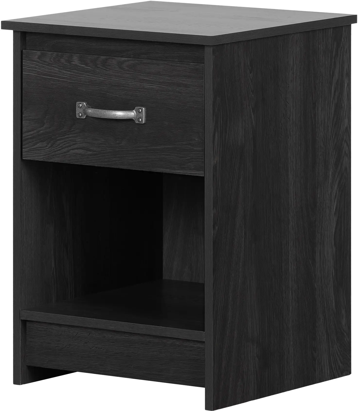 12985 Tassio Gray Oak 1-Drawer Nightstand-5