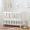 12533 Reevo White 3-in-1 Convertible Crib