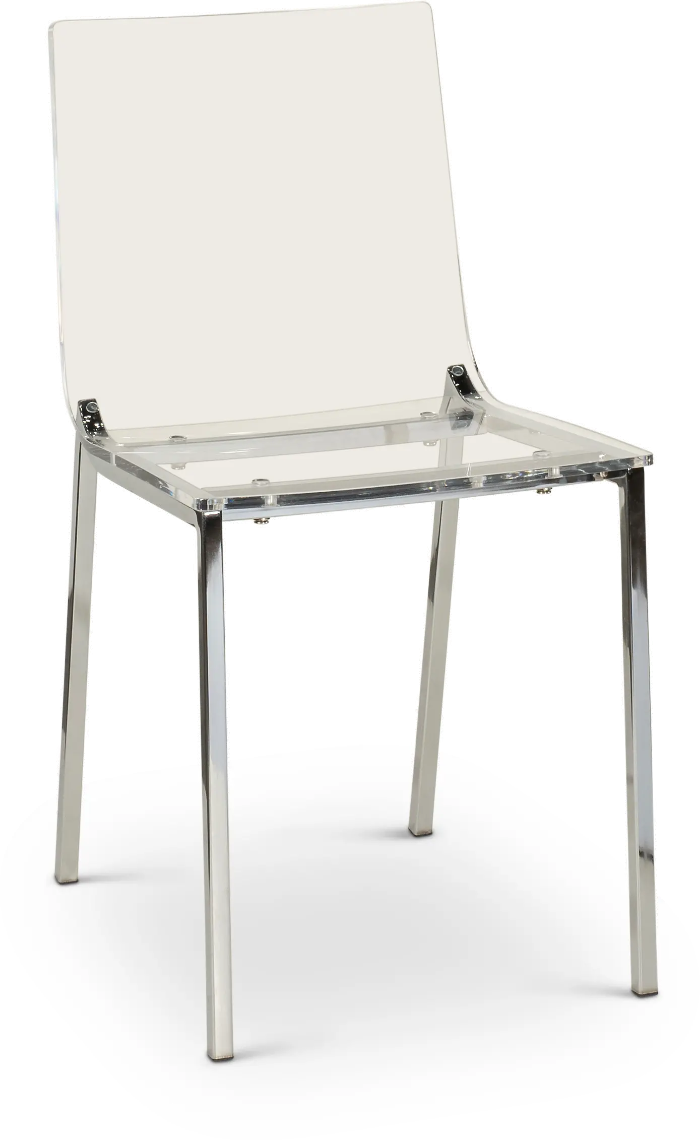 Posh Clear Accent Chair-2