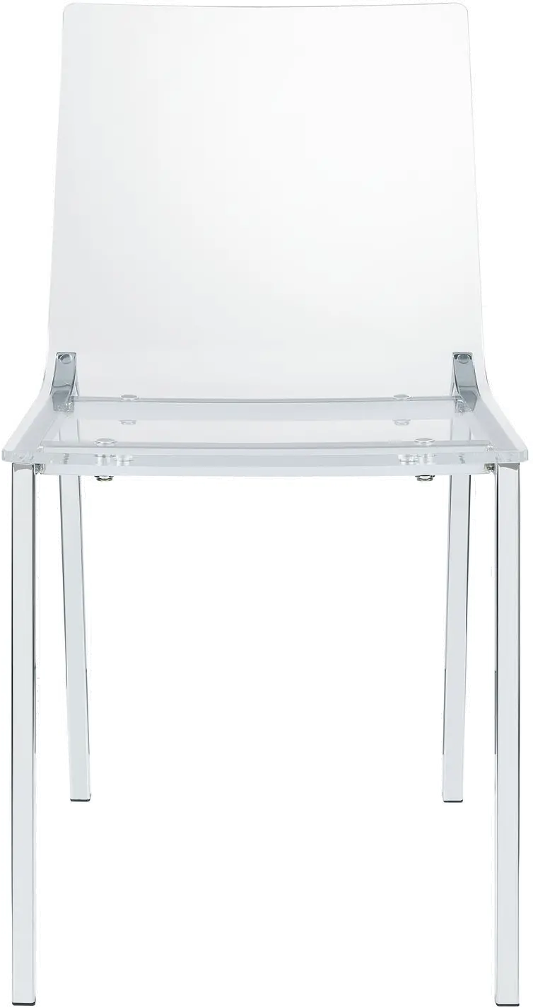 Posh White and Clear 3-Piece Vanity Set-4